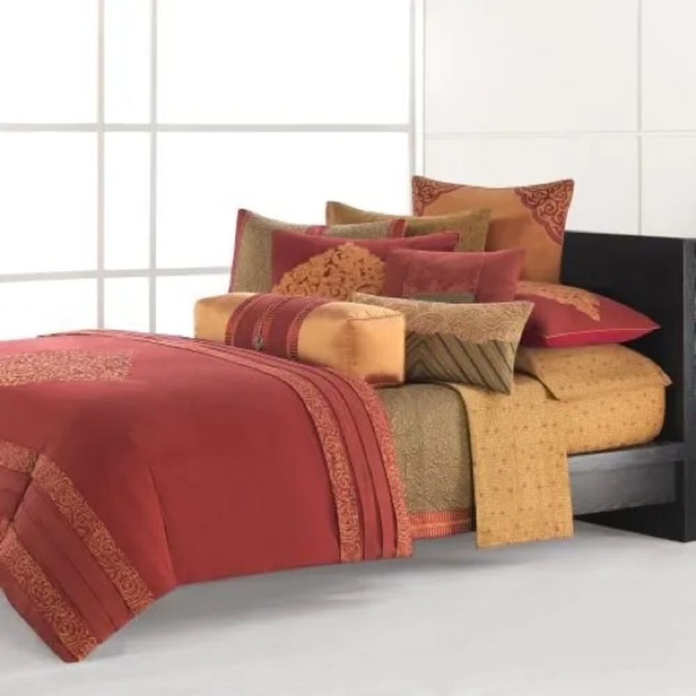 Natori Snowlion California King Duvet Cover